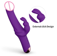Leistungs starker Kaninchen vibrator für Frauen Sex Klitoris & G-Punkt Massage Dildo Adult Toys Mastur batoren
