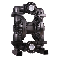 Pompe pneumatique à diaphragme GK à triple chambre en aluminium AODD de haute qualité DN80 pour les boues industrielles et les eaux usées