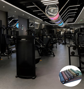 Losetas Deportivas Antideslizantes, Ecológicas, <span class=keywords><strong>de</strong></span> EPDM SBR, <span class=keywords><strong>Rollo</strong></span> <span class=keywords><strong>de</strong></span> Suelo <span class=keywords><strong>de</strong></span> <span class=keywords><strong>Goma</strong></span> <span class=keywords><strong>para</strong></span> <span class=keywords><strong>Gimnasio</strong></span>, Revestimiento <span class=keywords><strong>de</strong></span> Suelo <span class=keywords><strong>para</strong></span> <span class=keywords><strong>Gimnasio</strong></span>, Certificación CE, -40°C~120°C, Personalizables - Product Image 1