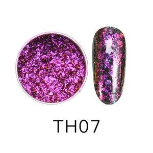 Feish 17 colores usado en esmalte para uñas Camaleón Flake Pigmento - Product Image 3