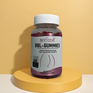 Gummies BIYODE BBL pour le remodelage corporel et le lifting des hanches, 100% naturelles, complexe <span class=keywords><strong>multi</strong></span>-vitamines E, B6, B12 et vinaigre de cidre de pomme, aux fruits - Product Image 2