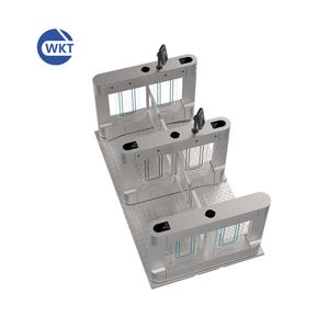 Tourniquet trépied de pleine hauteur de dessin animé Wan certifié CE FCC IP66 tourniquets de demi-hauteur de porte de vitesse de barrière d'aileron d'oscillation - Product Image 2