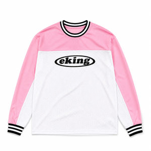 Maillot de football rétro INS <span class=keywords><strong>jaune</strong></span> crème streetwear, t-shirt de haute qualité avec impression personnalisée, maillot de football à manches longues en maille respirante - Product Image 5