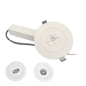 CR-7113 2W LED recessed Lamp Emergency 3 hours with open and corridor lens Emergency Down Light