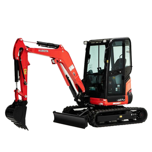 Mini-excavatrice U27-4 fabriquée au Japon, conception compacte à balayage de queue étroit - Product Image 1