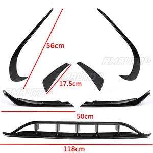 Spoiler de pare-chocs avant, diffuseur de phares antibrouillard pour Mercedes Classe CLA W117 CLA45 CLA200 CLA220 CLA250 CLA260 AMG 2016-2019 - Product Image 6