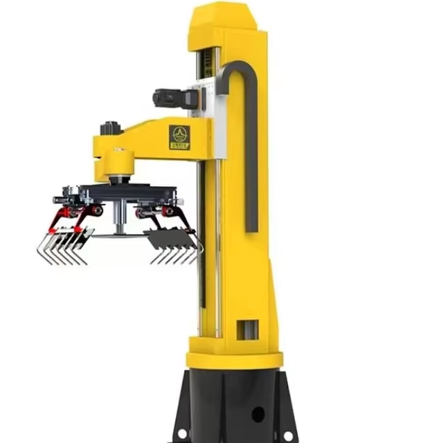 Industrial 6 Axis Robotic Arm Automatic Carton Bag Palletizing Robot Palletizer with PLC Gearbox Motor Core Components