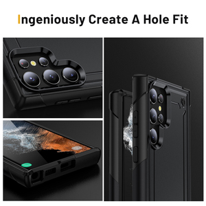 Funda protectora para <span class=keywords><strong>Samsung</strong></span> <span class=keywords><strong>Galaxy</strong></span> <span class=keywords><strong>S22</strong></span> <span class=keywords><strong>Ultra</strong></span>, cubierta de doble capa, resistente, ligera, delgada, a prueba de golpes, para <span class=keywords><strong>Galaxy</strong></span> <span class=keywords><strong>S22</strong></span> <span class=keywords><strong>Ultra</strong></span> - Product Image 6