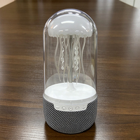 Lampe haut-parleur méduse dansante de haute qualité, lampe d'ambiance colorée, 1200 mAh, aide au sommeil musical, veilleuse de chevet, haut-parleur méduse