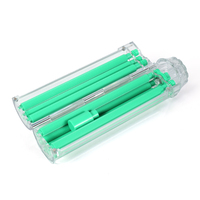 Rouleau manuel de machine à rouler les herbes en plastique pour étui à cigarettes 84mm/110mm