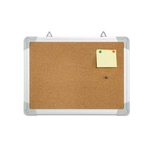 <span class=keywords><strong>Tableau</strong></span> <span class=keywords><strong>blanc</strong></span> mural à double usage avec cadre en aluminium Bulletins en liège et surface à épingles <span class=keywords><strong>pour</strong></span> la planification de la maison/du bureau - Product Image 5