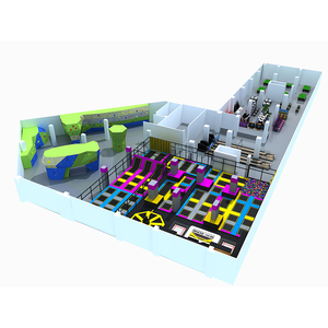 Parque de Trampolines para Descompresión y Pasión, Parque de Trampolines Seguro y Divertido, Tendencia en Parques de Trampolines, Parque de Trampolines Feliz - Product Image 4