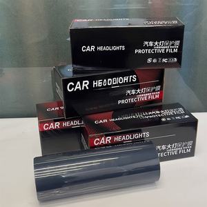 Película Protectora para Faros Delanteros de Automóvil NIKO, Color Negro Claro, 40% VLT, TPU que Cambia de Color, Autoadhesiva, PPF para Carrocería Universal - Product Image 1