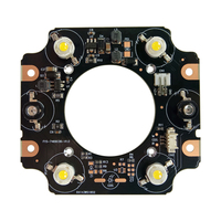 Accessoire de caméra de sécurité CCTV, panneau de vision nocturne infrarouge + lumière blanche, carte à double spectre PCBA, IR personnalisé 850nm 940nm