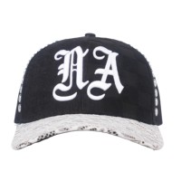 TCAP Çin 5 Panel Özel İşlemeli LOGO Havlu Kumaşlı Kordonlu Kumaş Gümüş Perçinli Dantel Siperlikli Moda Beyzbol Şapkası