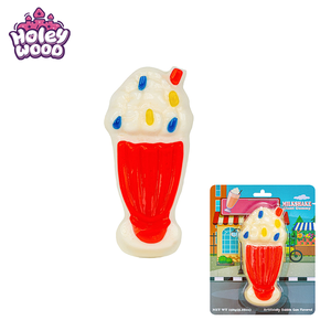 HOLEYWOOD - Caramelos de Goma con Sabor a Frutas de 150 g, Chicle con Forma de Batido para Cafetería, Empacado en Bolsa - Product Image 1