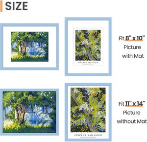 2023 New Listing Hot Sale School Wall Cheap Custom Decorative Family Wooden Photo <b>Frame</b> Wood Wall Picture <b>Frame</b> - Product Image 5