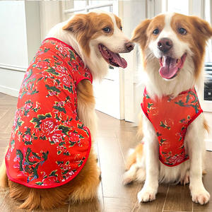 Gilets de chien en maille de polyester à impression classique personnalisée pour grands chiens et chats <span class=keywords><strong>Protection</strong></span> solaire pour la saison de printemps <span class=keywords><strong>Golden</strong></span> <span class=keywords><strong>Retriever</strong></span> - Product Image 5