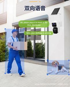 高清夜视 6MP（3MP+3MP）双镜头 PTZ 4G SIM 卡摄像头 三屏运动检测太阳能闭路电视家庭安全摄像头 - Product Image 6