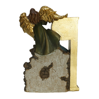 Paix Nativité Résine Figurine De Noël avec Sainte Famille 9 1/4 Pouces-Saint Joseph, Vierge Marie et L'enfant Jésus Christ