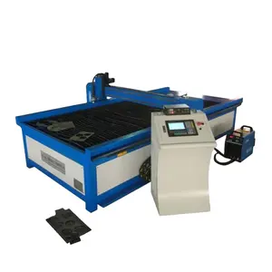 שולחן עבודה סוג CNC פלזמה מכונת חיתוך סין ייצור עבור עבה מתכת גיליון חיתוך