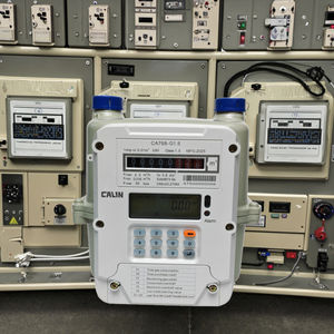 Compteur de gaz prépayé STS de bonne qualité avec diaphragme/ballon en acier inoxydable et alliage d'aluminium, affichage numérique LCD, alimenté par piles - Product Image 2