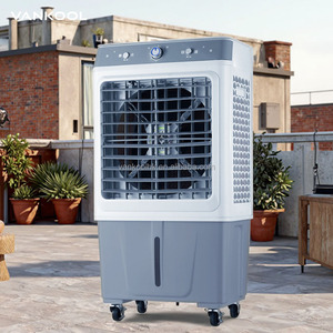Refroidisseur d'air évaporatif mobile 4500m3/h, climatiseur électrique, refroidisseur d'air désertique, refroidisseur d'air évaporatif sur pied 4 en 1 - Product Image 1