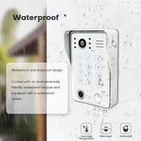 Harga pabrik Tuya 2-kabel Monitor dalam ruangan kamera bel pintu Digital dengan Unlock bel pintu cincin 2 arah