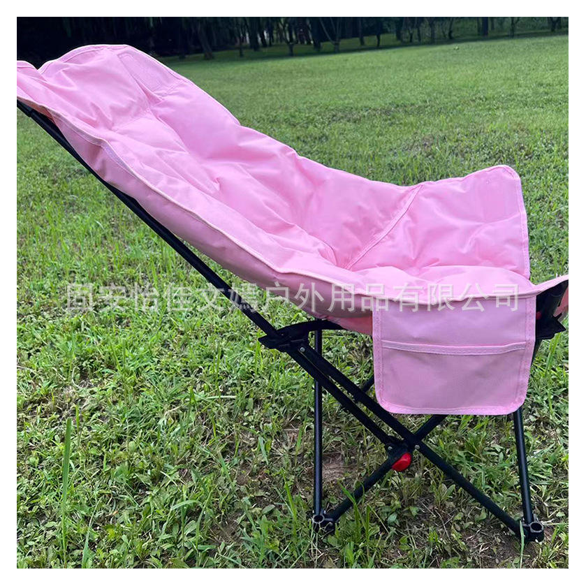 Dossier haut rembourré à trois niveaux rose