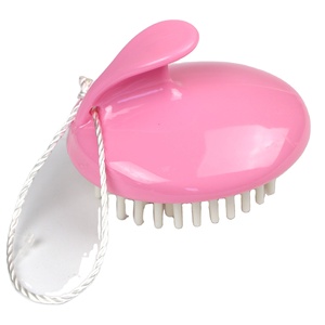 Masseur de tête cuir chevelu shampooing brosse tête outil de grattage nettoyage cuir chevelu application outils Mini brosse à cheveux peigne - Product Image 1