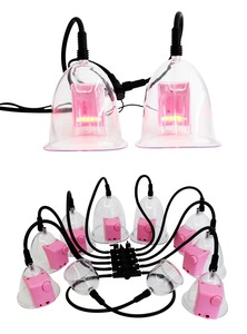 Salon Spa Vakuum massage therapie gerät Vergrößerung pumpe Heben Brust verstärker Physiotherapie Vakuum becher Saug maschine - Product Image 2