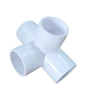 高品質PVC4方向エルボコネクタパイプ継手（フレーム家具用） - Product Image 2