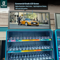 Écran numérique pour présentation de tabac, vitrine à cigarettes avec publicité WiFi, système de merchandising LED pour la vente au détail