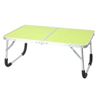 Table portable pliable en alliage d'aluminium pour lit, étudiants universitaires, dortoir, personnes paresseuses, table portable pour ordinateur portable
