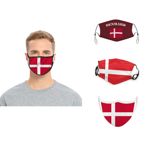 Camiseta de Fútbol de Dinamarca al por Mayor, Bandera con Logotipo Personalizado, Recuerdo para Fanáticos, Mercancía de Poliéster No Tejido, Impresión Digital, Talla Personalizada - Product Image 5