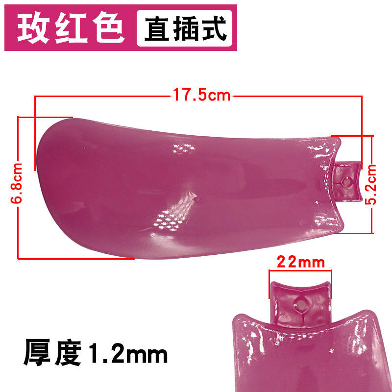 Rose rouge, 17,5 cm de long, connecteur 2,2 cm [5 pièces]