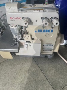 Machine à coudre d'occasion à surjet à entraînement direct série Jukis 6700 Machine à coudre à surjet à quatre fils de sécurité 6704 6714 - Product Image 4