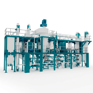 Ligne de production de farine de blé et de maïs automatique à commande PLC, usine complète de mouture de maïs pour usine céréalière - Product Image 1