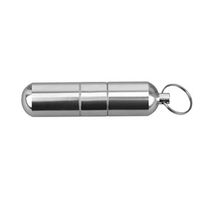 Biểu Tượng Tùy Chỉnh Du Lịch Di Động Nhôm Kim Loại Túi Thuốc Hộp <span class=keywords><strong>Container</strong></span> Tự Làm Khoang Y Học Không Thấm Nước Thuốc Bao Bì Hộp - Product Image 2