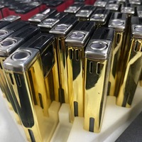 Nouveau Briquet Jetable 2026 Coupe-Vent en Métal Anti-Explosion Rechargeable Créatif avec Logo Personnalisé Vente en Gros