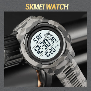 Mới Nhất Skmei 1731 Dual Time 50M Đồng Hồ Kỹ Thuật Số Chống Nước Nam Thể Thao Đếm Ngược - Product Image 5