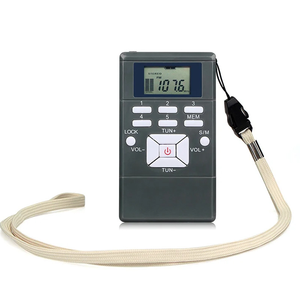 Radio FM de Bolsillo OEM, 60-108MHz, Digital Estéreo, 5 Estaciones de Memoria, con Bloqueo, Audífonos Incluidos, Portátil para Transmisiones de Eventos - Product Image 3