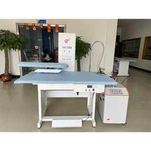 Table <span class=keywords><strong>à</strong></span> <span class=keywords><strong>repasser</strong></span> industrielle avec chaudière et un support pour fabricant de vêtements - Product Image 1