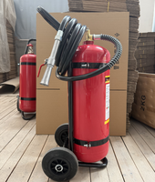 Extincteurs à poudre sèche en acier au carbone rouge de classe A/B/C, conformes à la norme CE, Anbao ABC-25KG, fournis directement par l'usine.