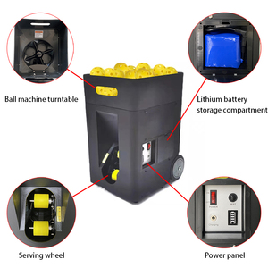 Nhỏ ném Máy đào tạo pickleball Máy ứng dụng và điều khiển từ xa - Product Image 5