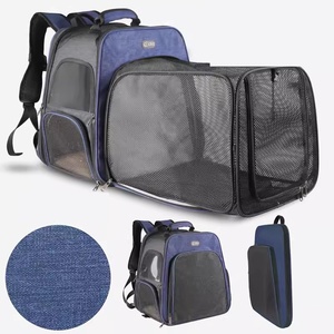 Large Capacity 5kg Adjustable Detachable Pet Trolley Bag Backpack 33.7L PVC for <b>Dogs</b> Bearing Transformed - Product Image 6