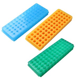 Placa de PCR de doble panel con 60 pocillos, soporte para tubos de centrífuga, estante de almacenamiento para tubos de 0.5ml y 1.5ml - Product Image 5