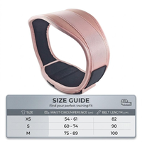 Ceinture de musculation en polyester réglable pour le soutien de la taille, idéale pour l'entraînement de force, la musculation et la protection du dos