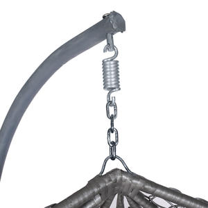 गार्डन हैंगिंग एग स्विंग कुर्सी उच्च गुणवत्ता वाली आधुनिक रतन बबल आउटडोर फर्नीचर स्विंगसन हैंगिंग कुर्सी - Product Image 4