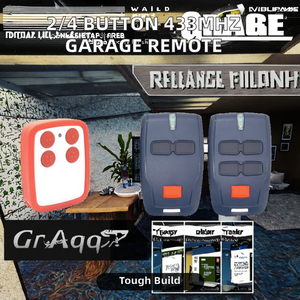 <span class=keywords><strong>2</strong></span>/4 tombol kode gulung 433mhz pembuka pintu garasi nirkabel pengendali jarak jauh pemancar jarak jauh otomatis untuk pengendali jarak jauh - Product Image 3
